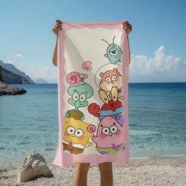 Osuška na pláž -  SpongeBob