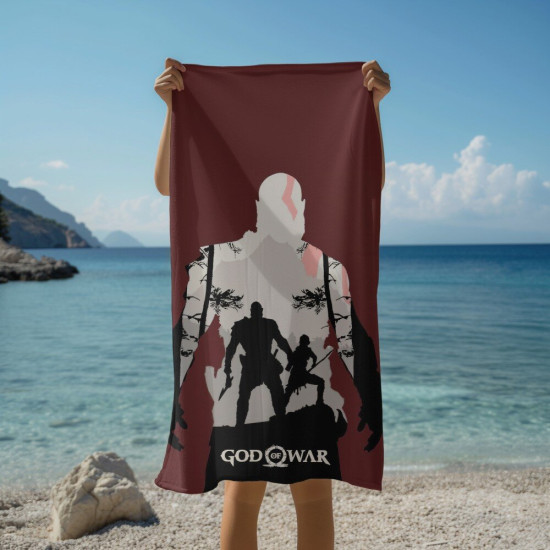 Plážová osuška - God of War
