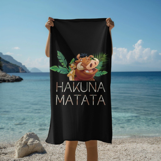 Plážová osuška - Hakuna Matata