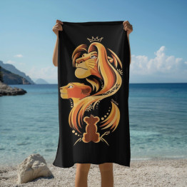 Osuška na pláž - Lion King