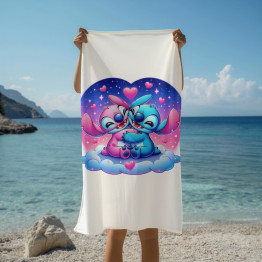 Plážový ručník - Stich loves