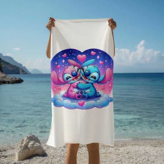 Plážový ručník - Stich loves