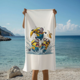 Plážový ručník - Minions