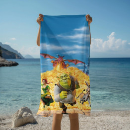 Plážová osuška - Shrek