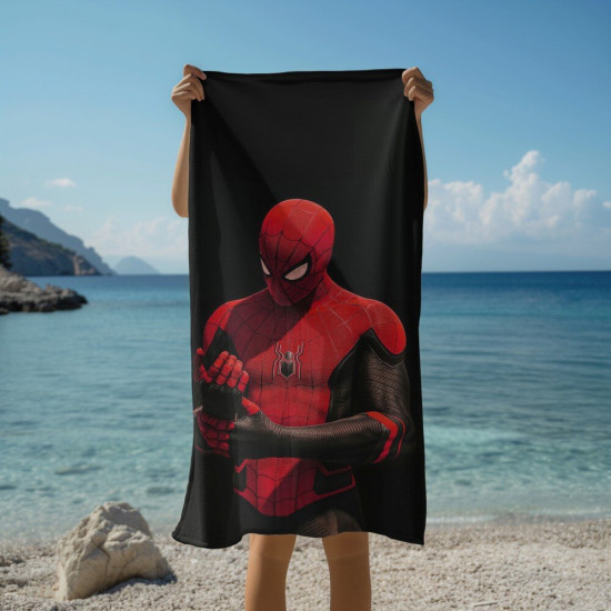 Osuška na pláž - Spiderman