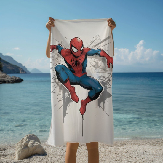 Plážová osuška - Spiderman