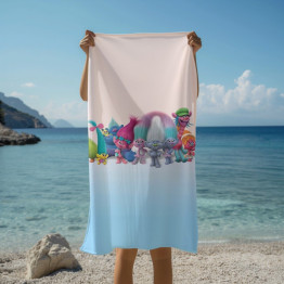 Osuška plážová - Trolls World Tour