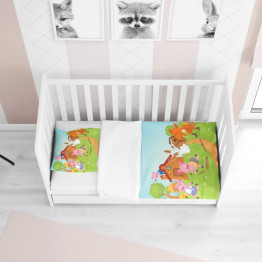 Ložní soupravy s přikrývkou - Three Little Pigs