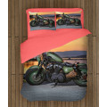 Ložní soupravy s přikrývkou - Harley-Davidson Green