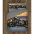 Ložní soupravy s přikrývkou - Harley-Davidson Green