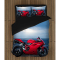 Ložní soupravy s přikrývkou - Ducati Red