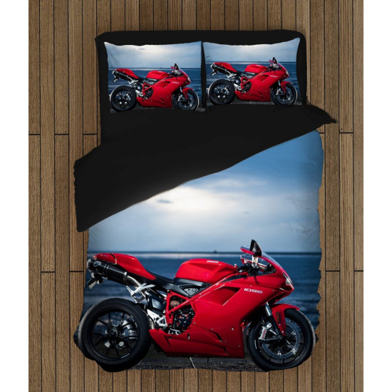 Ložní soupravy s přikrývkou - Ducati Red