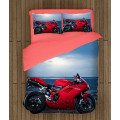 Ložní soupravy s přikrývkou - Ducati Red