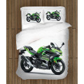 Povlečení s přikrývkou - Kawasaki Motor Green