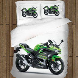 Povlečení s přikrývkou - Kawasaki Motor Green