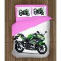 Povlečení s přikrývkou - Kawasaki Motor Green