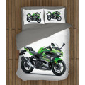 Povlečení s přikrývkou - Kawasaki Motor Green