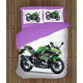 Povlečení s přikrývkou - Kawasaki Motor Green