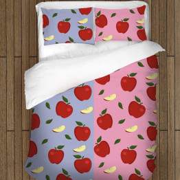 Ložní soupravy s přikrývkou - Apples
