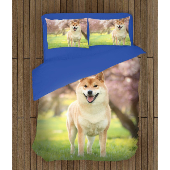 Povlečení s přikrývkou - Shiba Inu