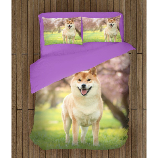 Povlečení s přikrývkou - Shiba Inu