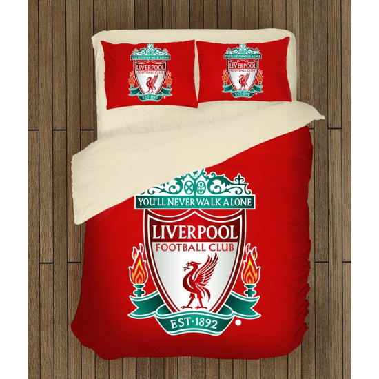 Ložní soupravy s přikrývkou - Liverpool Red