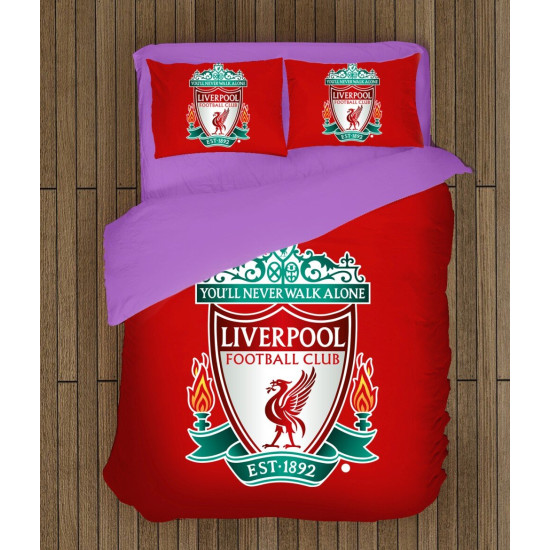 Ložní soupravy s přikrývkou - Liverpool Red