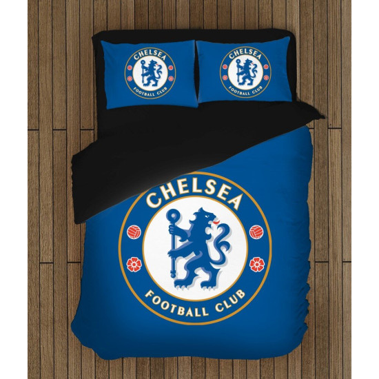 Přikrývka - Chelsea Blue Logo