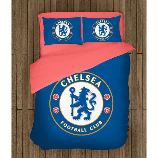 Přikrývka - Chelsea Blue Logo