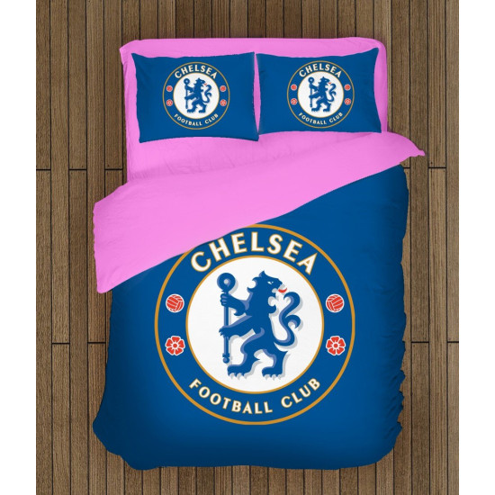 Přikrývka - Chelsea Blue Logo
