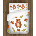 Povlečení s přikrývkou - Autumn Bear