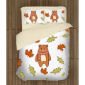 Povlečení s přikrývkou - Autumn Bear