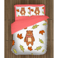 Povlečení s přikrývkou - Autumn Bear