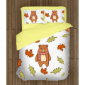 Povlečení s přikrývkou - Autumn Bear
