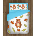 Povlečení s přikrývkou - Autumn Bear