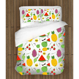 Povlečení s přikrývkou - Fruits