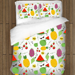 Povlečení s přikrývkou - Fruits