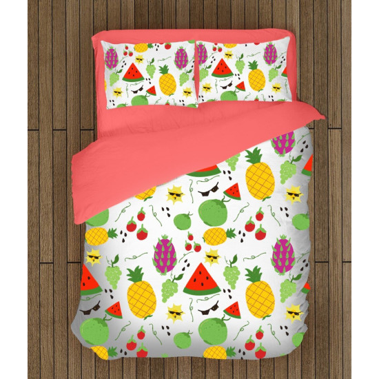 Povlečení s přikrývkou - Fruits