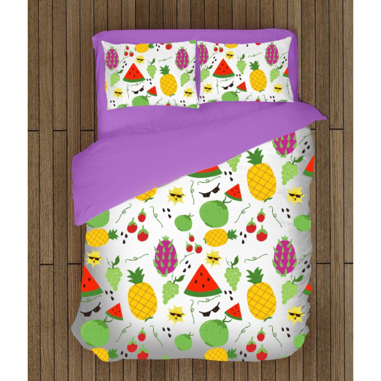 Povlečení s přikrývkou - Fruits
