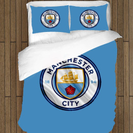 Přikrývka - Manchester city logo