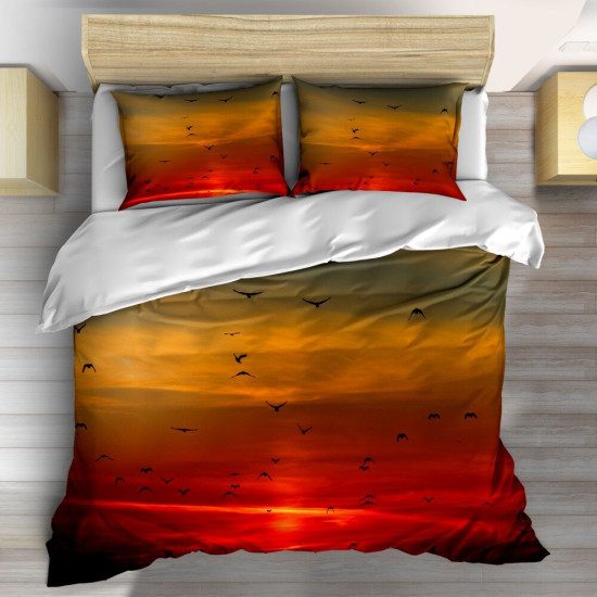 Ložní souprava - Birds Sunset