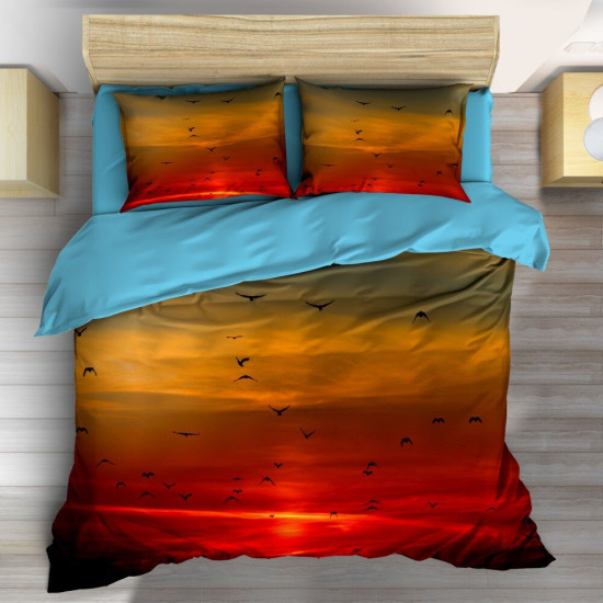 Ložní souprava - Birds Sunset