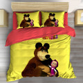 Ložní soupravy s přikrývkou - Masha and Bear Hug