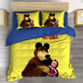 Ložní soupravy s přikrývkou - Masha and Bear Hug