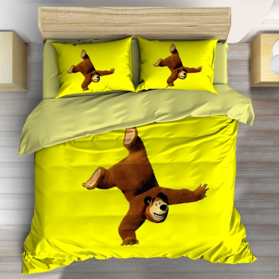 Dětské ložní prádlo s přikrývkou - Masha The Bear