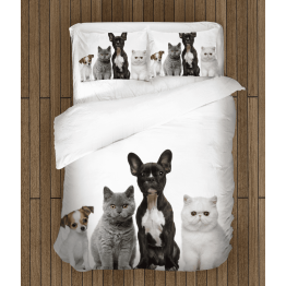 3d povlečení zvířata - Home Pets
