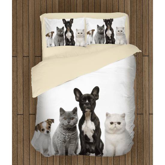 3d povlečení zvířata - Home Pets