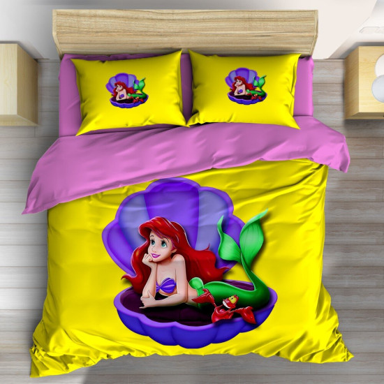 Dětské povlečení s přikrývkou - Sebastian and Ariel