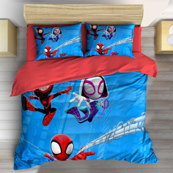 Ložní soupravy s přikrývkou - Spidey in air