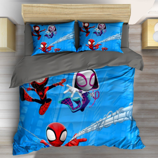 Ložní soupravy s přikrývkou - Spidey in air